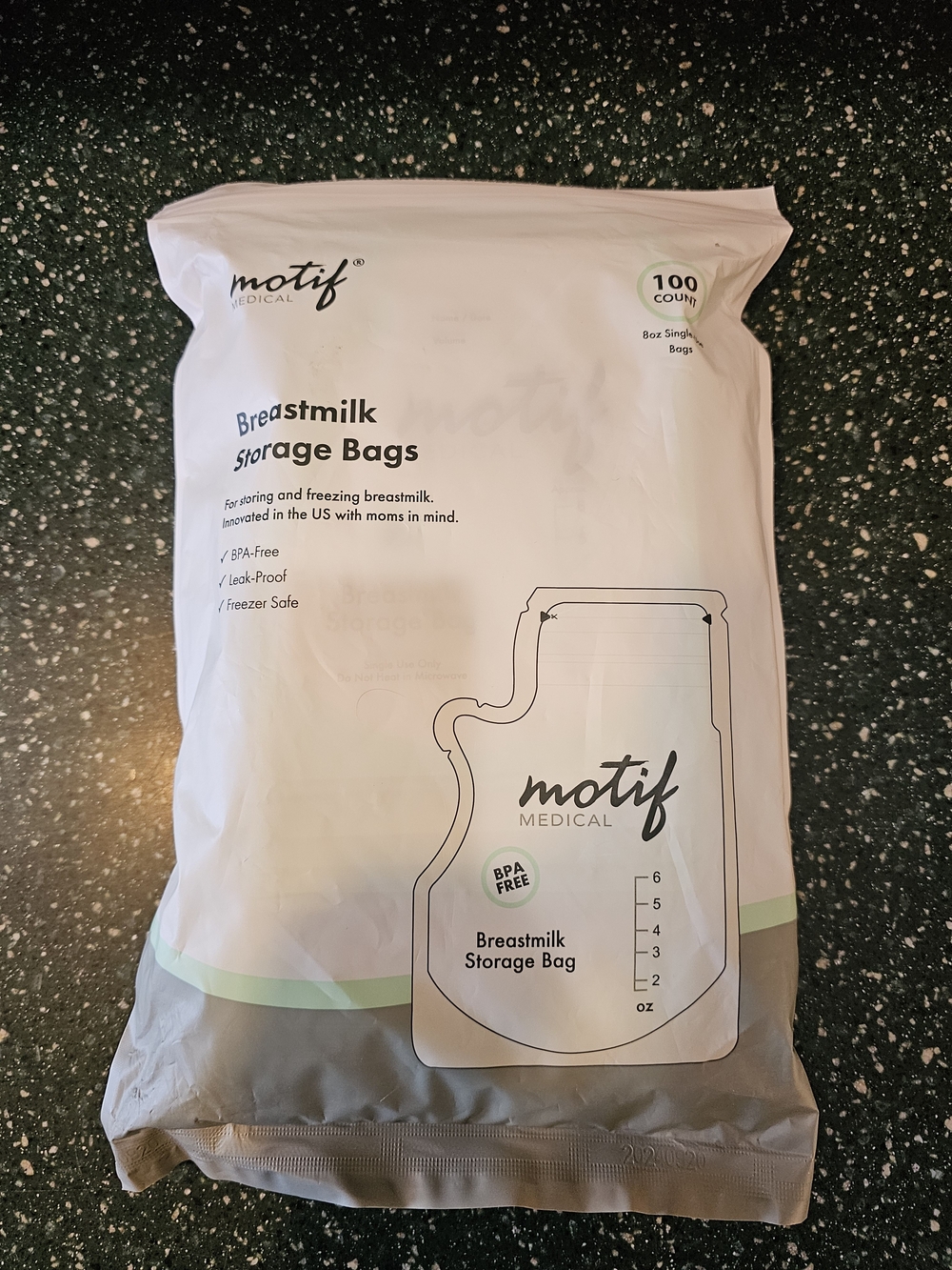 Motif Medical Breastmilk Storage Bags